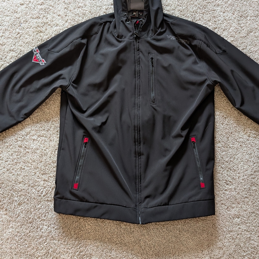 Men's Black Softshell Jacket